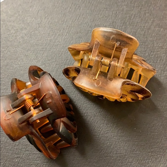 Pair of Hair Claws Clamps 2.25 x 1.75 - Picture 3 of 8